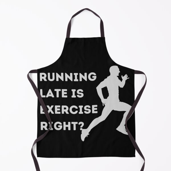 Item preview, Running late is exercise right designed and sold by srm-creations.