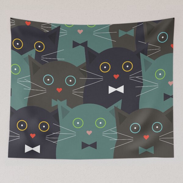 Item preview, Cute Dark Cats designed and sold by chark70.