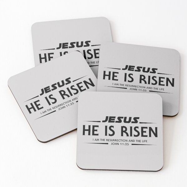 Item preview, Jesus He Is Risen JOHN 11:25 designed and sold by Edzgi1.