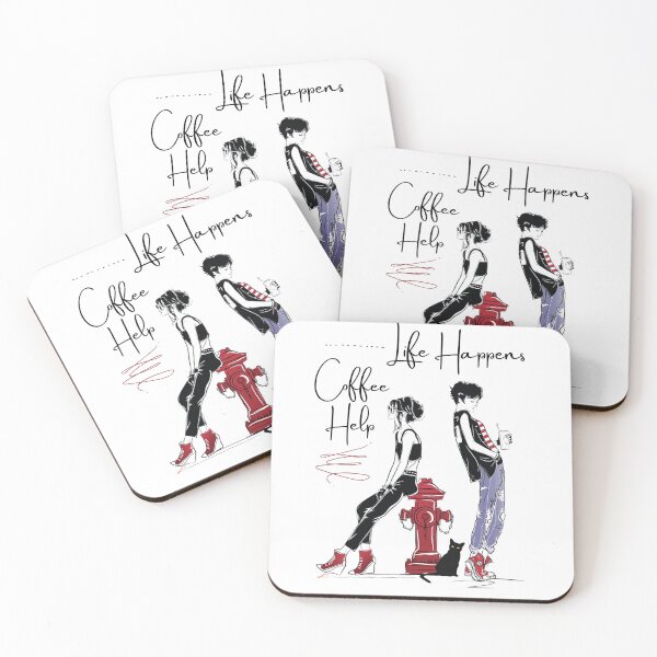 Item preview, Life Happens Coffee Help designed and sold by Coffee &  Fashion.