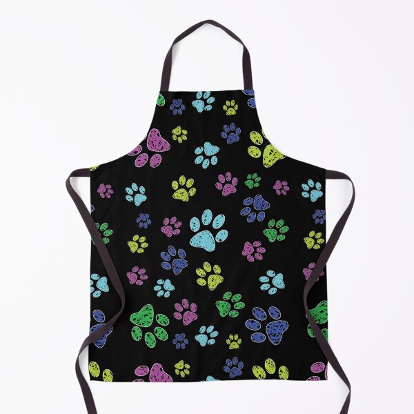 Item preview, Multicolored Paw Pattern designed and sold by Green Sky.