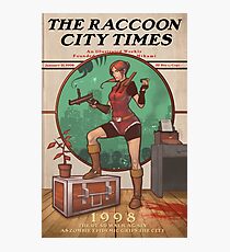 The Raccoon City Times 1998 Photographic Print