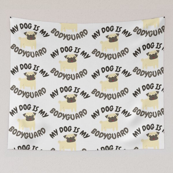 Item preview, my dog is my bodyguard designed and sold by JocelynCrafts.