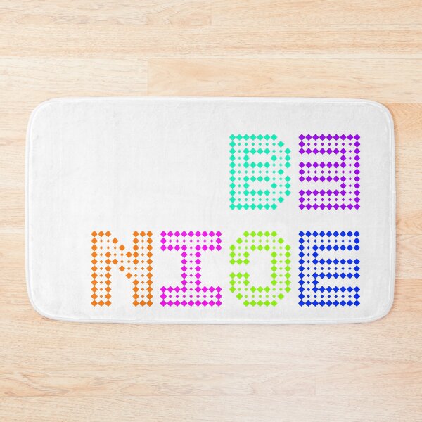 Item preview, Be Nice Mask for right side designed and sold by Designs by Suzanne.