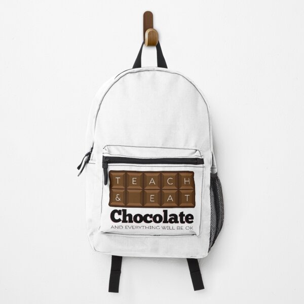 Item preview, Teach And Eat Chocolate And Everything Will Be Ok - Teachers and Chocoholics designed and sold by MJDezigns.