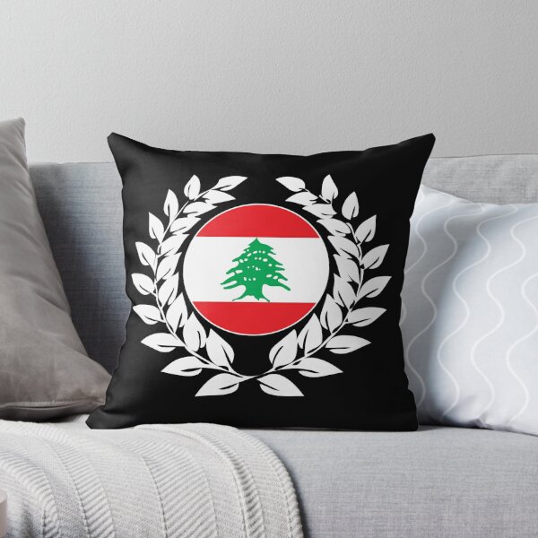 Lebanese Flag Pillows & Cushions for Sale