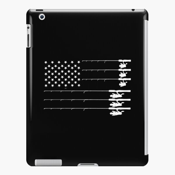 Cool Vintage American Flag Fishing Poles iPhone Case for Sale by madsunstd