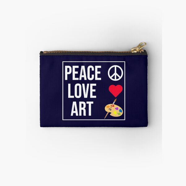 Item preview, Peace Love Art designed and sold by CatArtStore.