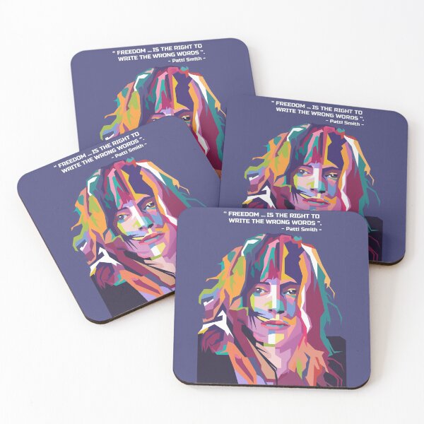 Item preview, Abstract patti punkrocker smith in wpap designed and sold by smd90.