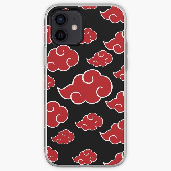 nuages rouges akat-suki na-ruto Coque souple iPhone