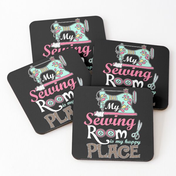 Item preview, My Sewing Room Is My Happy Place For Sewing Lover designed and sold by Charles Brian.