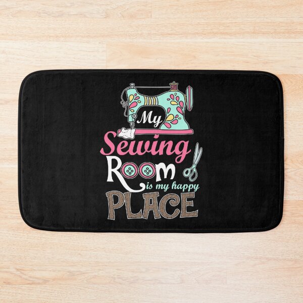 Item preview, My Sewing Room Is My Happy Place For Sewing Lover designed and sold by Charles Brian.