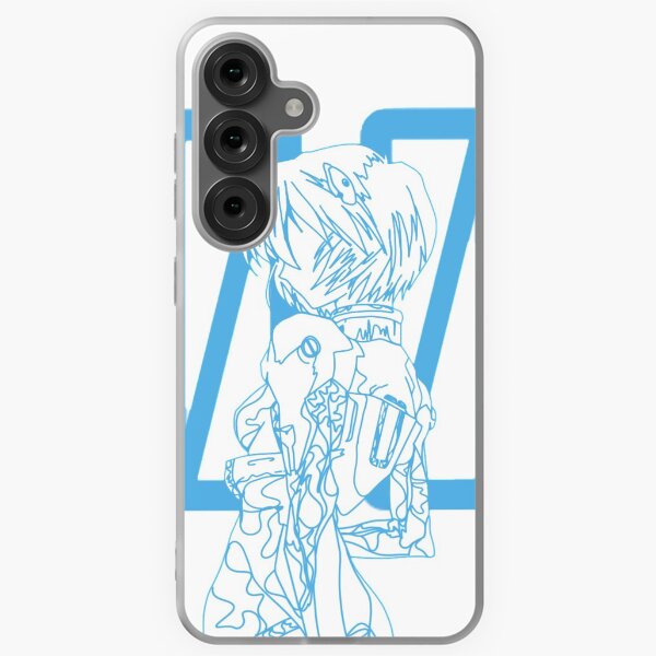 Vista previa del artículo con la obra «Ilustraciones de línea continua de Rei Ayanami», diseñado y vendido por RedCoco-Studios.