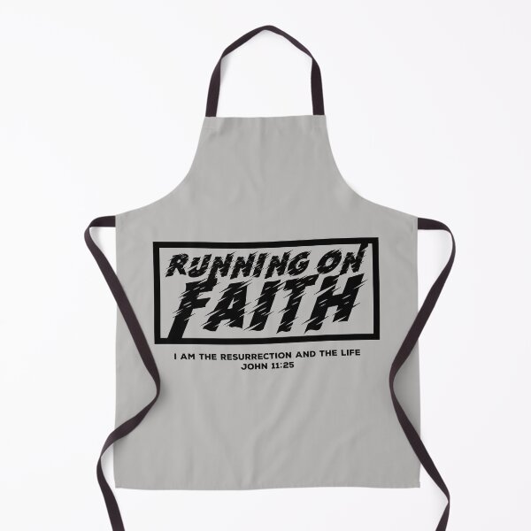 Item preview, Running on Faith JOHN 11:25 designed and sold by Edzgi1.
