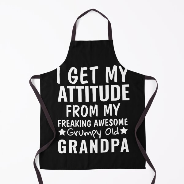 Item preview, I Get My Attitude From My Freaking Awesome Grumpy Old Grandpa designed and sold by TINASTORESHOPE.