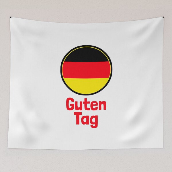Item preview, Say Hi or Bye in German designed and sold by Bjorn2Bubble.