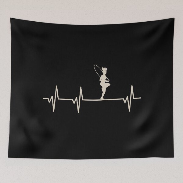 Item preview, Rope Skipping Heartbeat Pulse Gift For Rope Skipping Lovers designed and sold by JokeGysen.