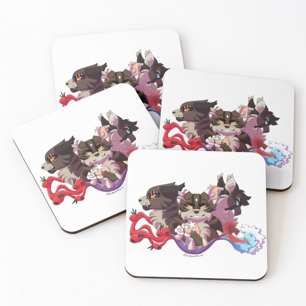 Item preview, Brokenstar, Tigerstar and Hawkfrost designed and sold by Orchideenherz.