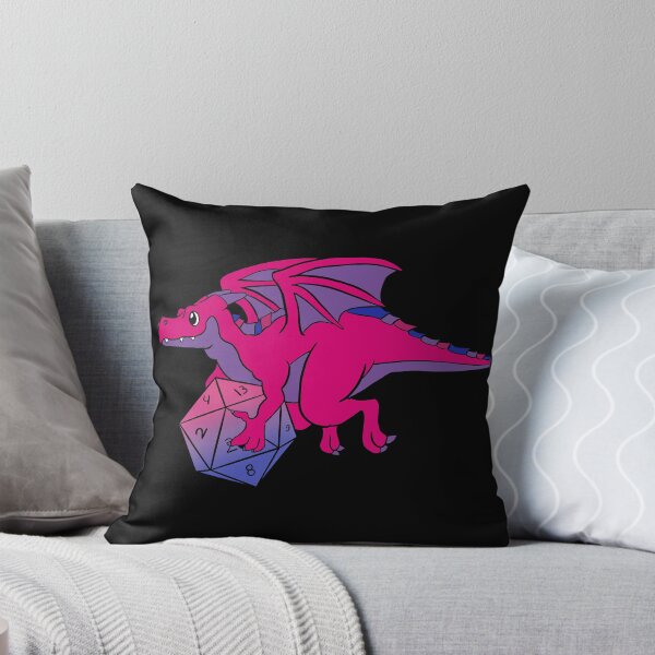Item preview, DnD Bi Pride Dragon Dice, Bisexual D20 designed and sold by MickTilio.