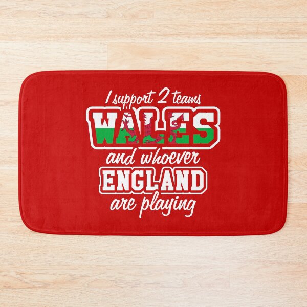 Item preview, Rugby Gift I Support 2 Teams Wales and Whoever England Are Playing designed and sold by RichieH.