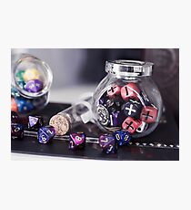 Dice Lover Photographic Print