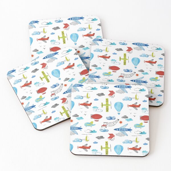 Item preview, Fun Busy Skies - Illustration designed and sold by JumpSeatDesign.