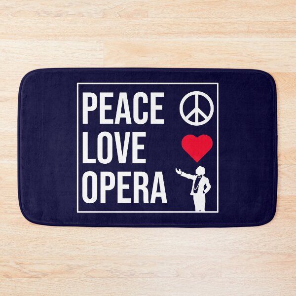 Item preview, Peace Love Opera designed and sold by CatArtStore.