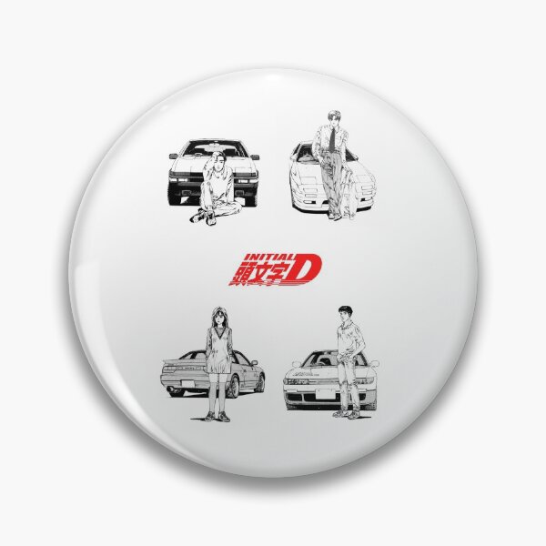 Item preview, Initial D Manga Crew: Takumi, Mako, Ryosuke, Iketani designed and sold by GeeknGo.