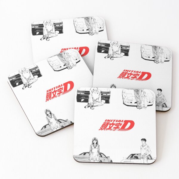Item preview, Initial D Manga Crew: Takumi, Mako, Ryosuke, Iketani designed and sold by GeeknGo.