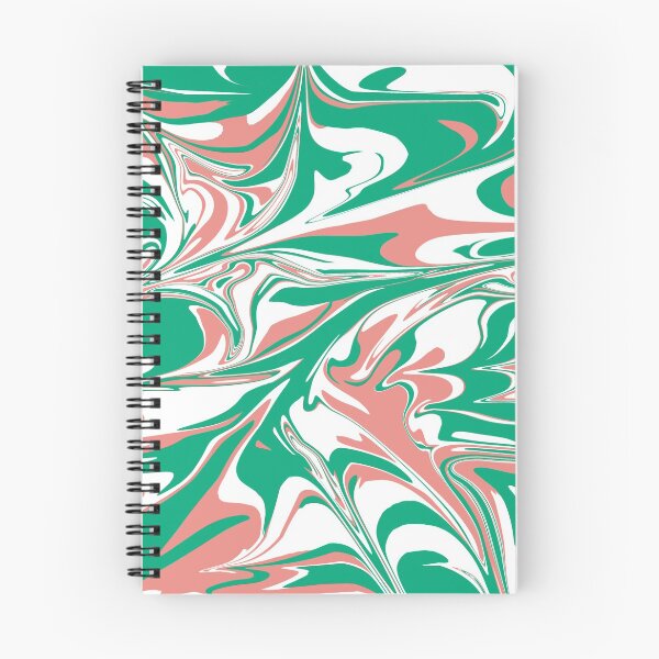 Item preview, Burnt Coral and Mint Color Simple Abstract Pattern designed and sold by Erwin-Bratz.