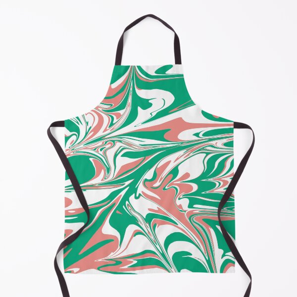 Item preview, Burnt Coral and Mint Color Simple Abstract Pattern designed and sold by Erwin-Bratz.