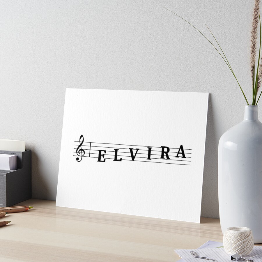 gulden | by Art Sale Print Name Board Elvira\