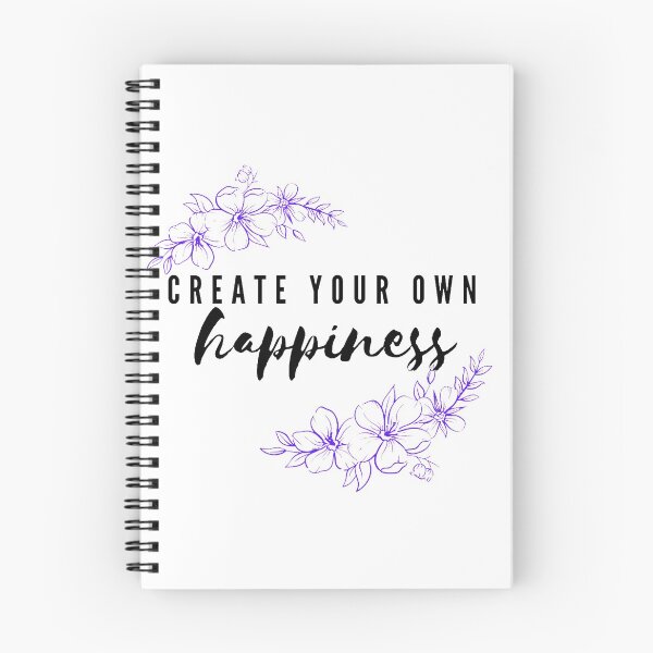 Item preview, create your own happiness designed and sold by JocelynCrafts.