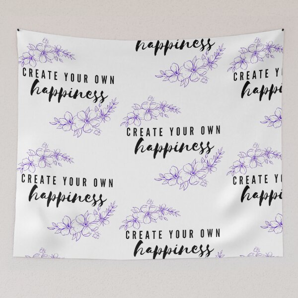 Item preview, create your own happiness designed and sold by JocelynCrafts.