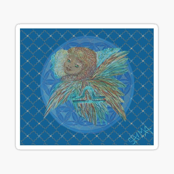 Angel child Libra Sticker