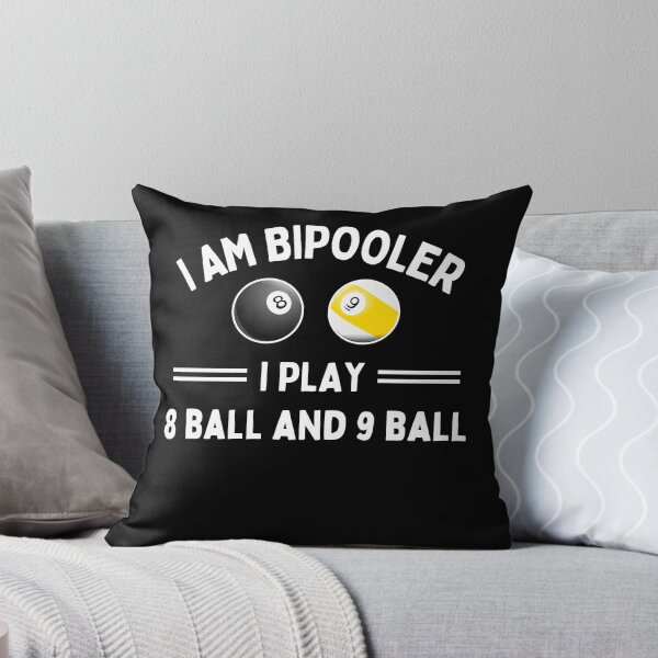 Artikelvorschau, Ich bin Bipooler. Ich spiele 8 Ball und 9 Ball. entworfen und verkauft von momsnpops.