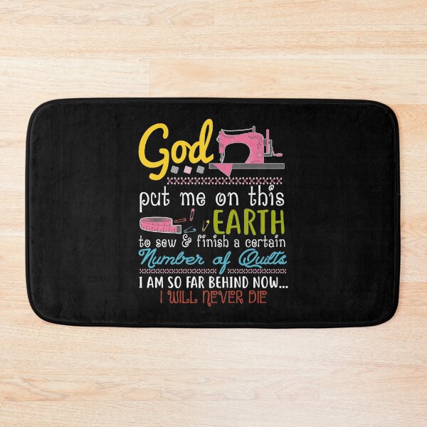 Item preview, God Put Me This Earth Number Of Quilting designed and sold by Charles Brian.