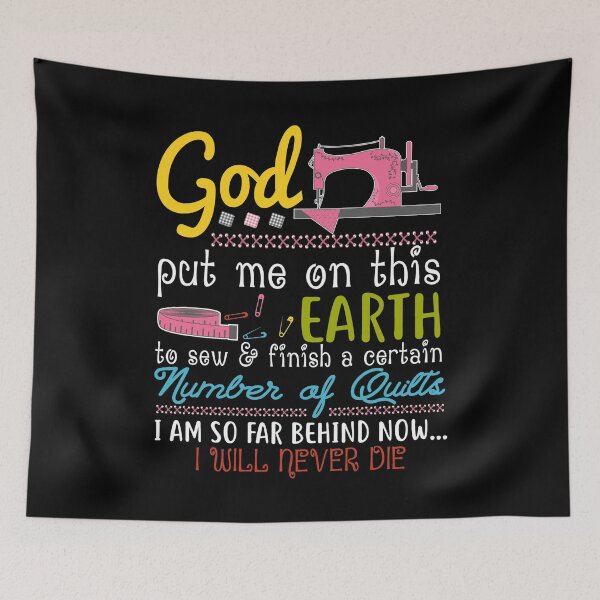 Item preview, God Put Me This Earth Number Of Quilting designed and sold by Charles Brian.