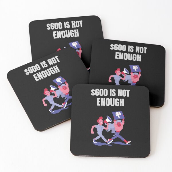 Item preview, $ 600 is Not Enough - #600IsNotEnough hashtag designed and sold by SocialStreet.