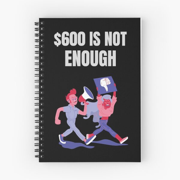 Item preview, $ 600 is Not Enough - #600IsNotEnough hashtag designed and sold by SocialStreet.
