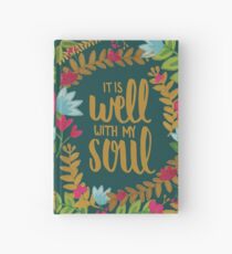 Es ist gut mit meiner Seele, Floral Notizbuch