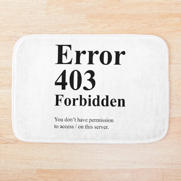 Item preview, Error 403 forbidden designed and sold by hockeng.