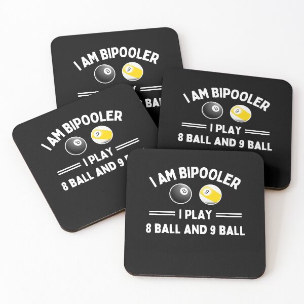 Artikelvorschau, Ich bin Bipooler. Ich spiele 8 Ball und 9 Ball. entworfen und verkauft von momsnpops.