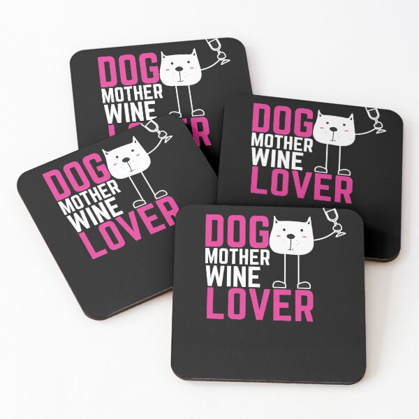 Item preview, Dog mother wine lover designed and sold by MyTrendStore.