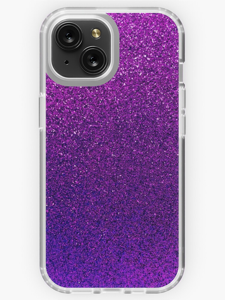 Shimmering Waves Flexible Case - iPhone 14 Pro Max (Purple)