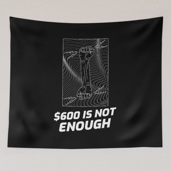 Item preview, $ 600 is Not Enough - #600IsNotEnough hashtag designed and sold by SocialStreet.