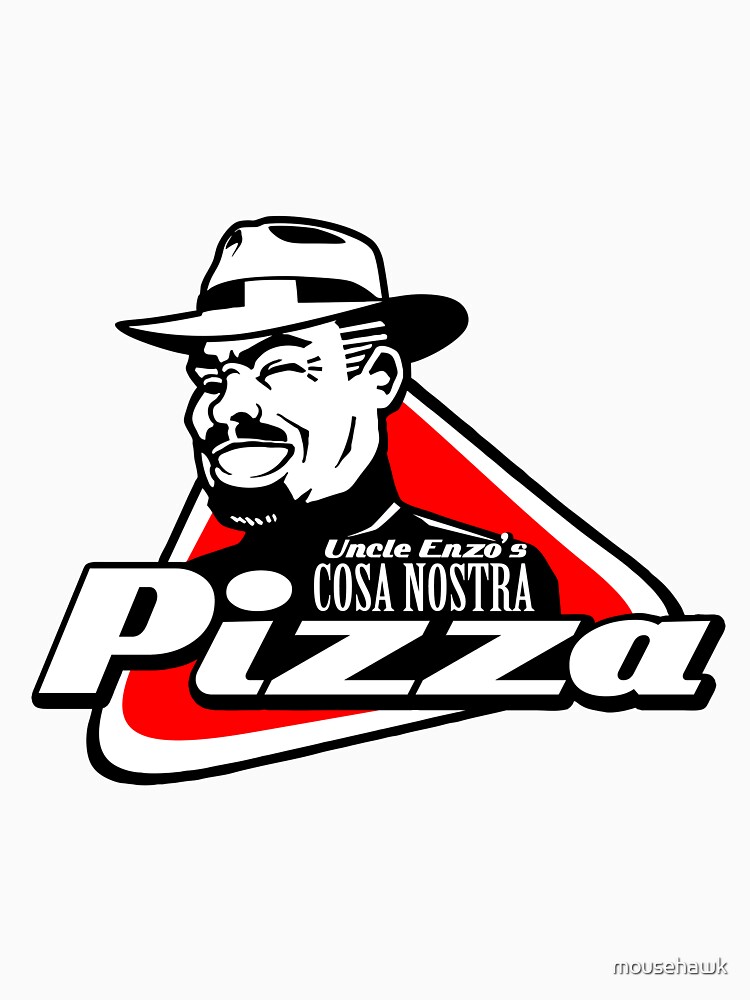 Thumbnail 7 of 7, Essential T-Shirt, Cosa Nostra Pizza designed and sold by mousehawk.