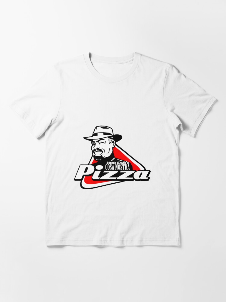 Thumbnail 3 of 7, Essential T-Shirt, Cosa Nostra Pizza designed and sold by mousehawk.