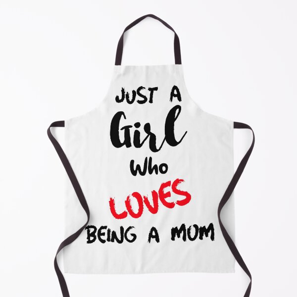 Item preview, Just A Girl Who Loves Being a Mom designed and sold by DiscGolfTees.