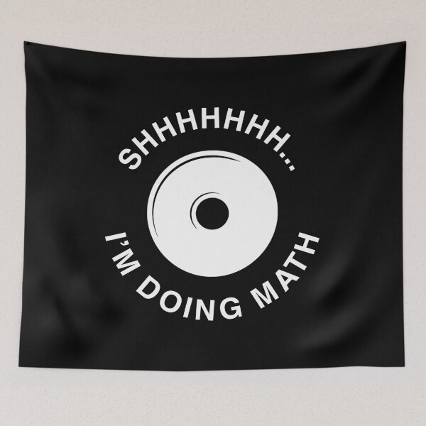 Item preview, Shhh I am Doing Math | Funny Weightlifting  designed and sold by motivationaltee.